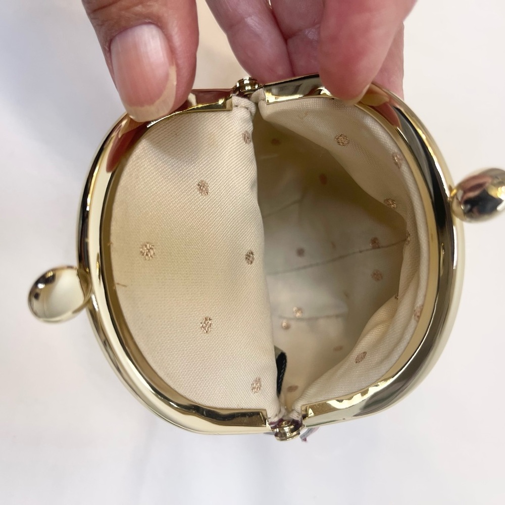 Kate Spade Rare Vintage Hedgehog Leather Coin Purse Berry Pink Collectors Item - Picture 9 of 10